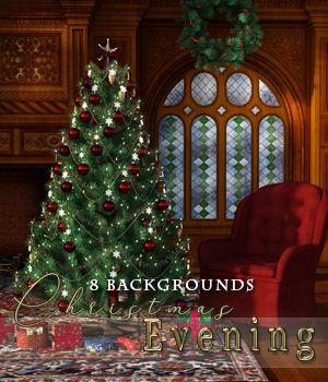 Christmas Evening Backgrounds