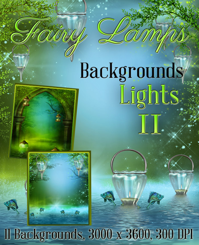 Fairy Lights 2 backgrounds