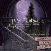 Mix 4 Fantasy backgrounds