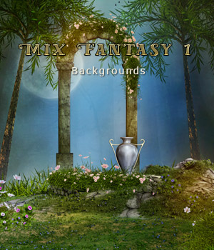 Mix 1 Fantasy backgrounds