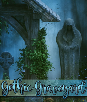 Gothic Graveyard backgrounds