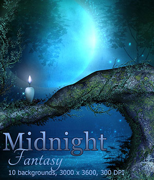 Midnight Fantasy backgrounds