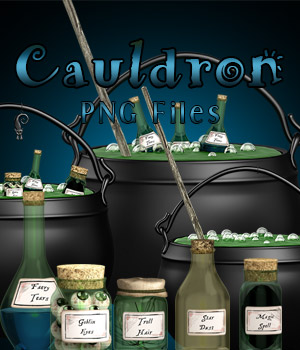 Cauldron Witch pot