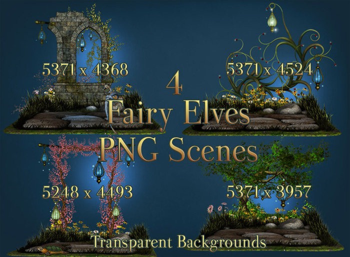 Fairy Elves Scenes