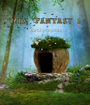 Mix 1 Fantasy backgrounds