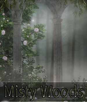 Misty Woods Backgrounds